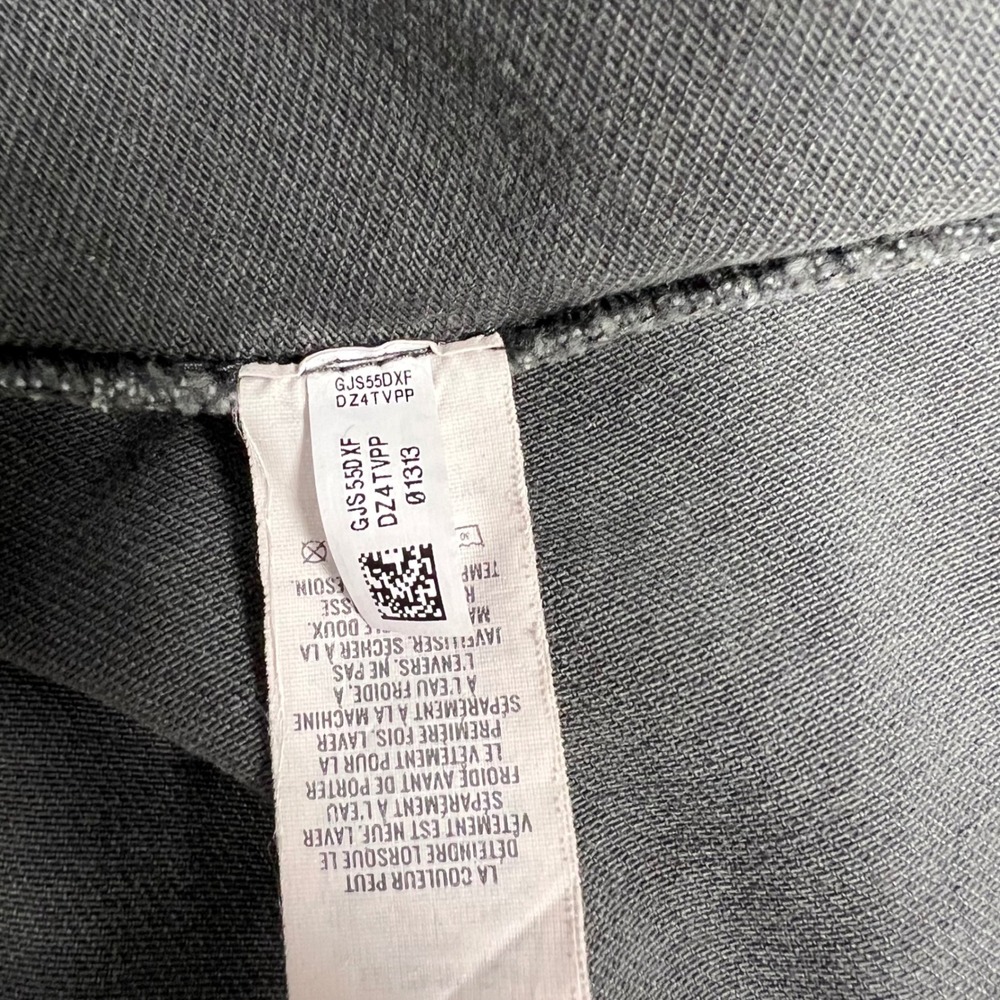 Aerie Denim Skirt Ruffle Hem Gray Mini Skater Elastic Waist Casual S‎ - Picture 6 of 8